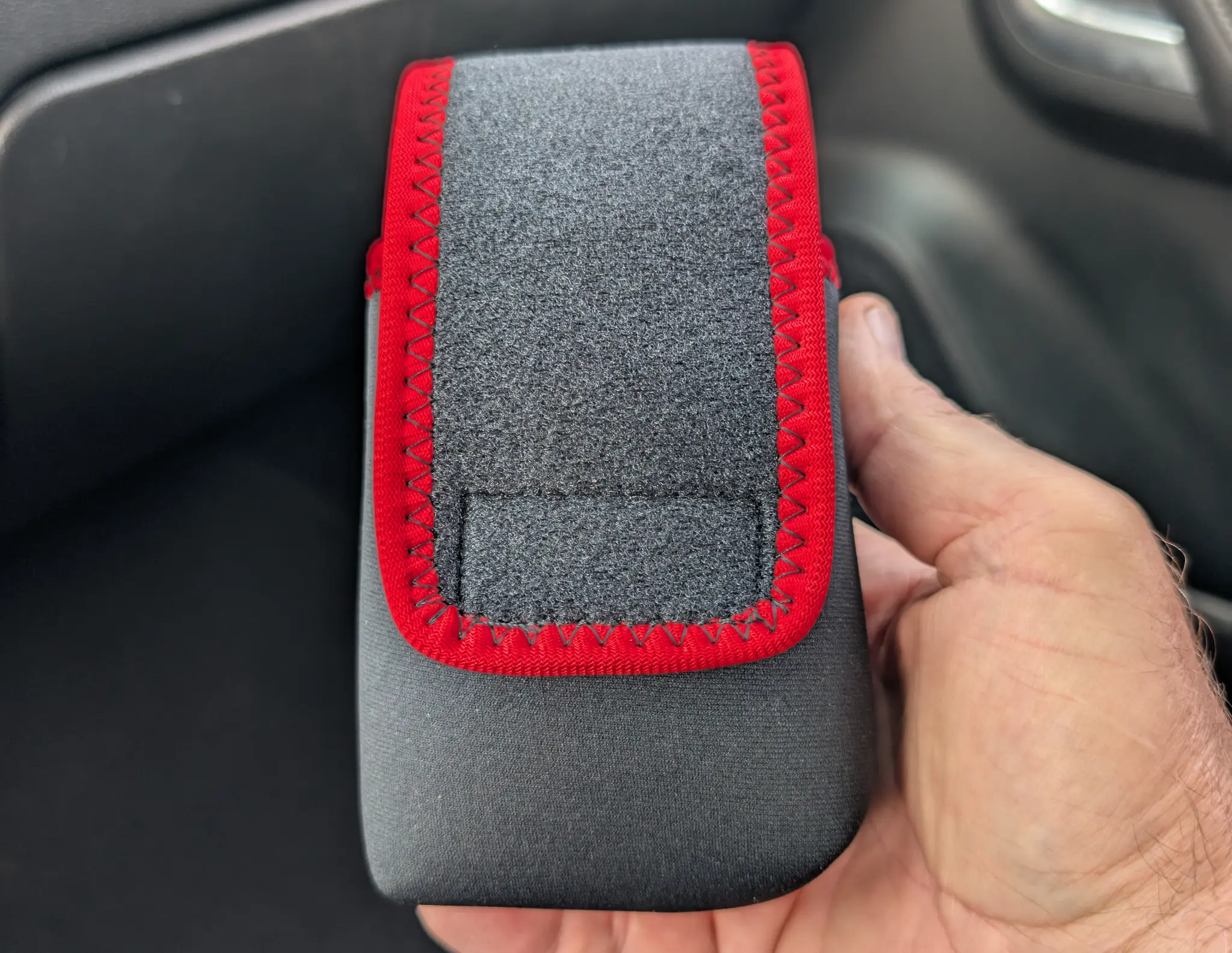 ShadeShark folded configuration for rental car and secondary vehicle use